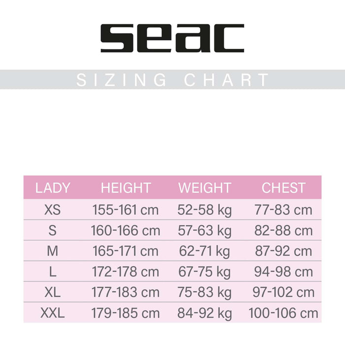Stivaletto secco Warmdry Donna 4mm XL Seac 6-2-XL