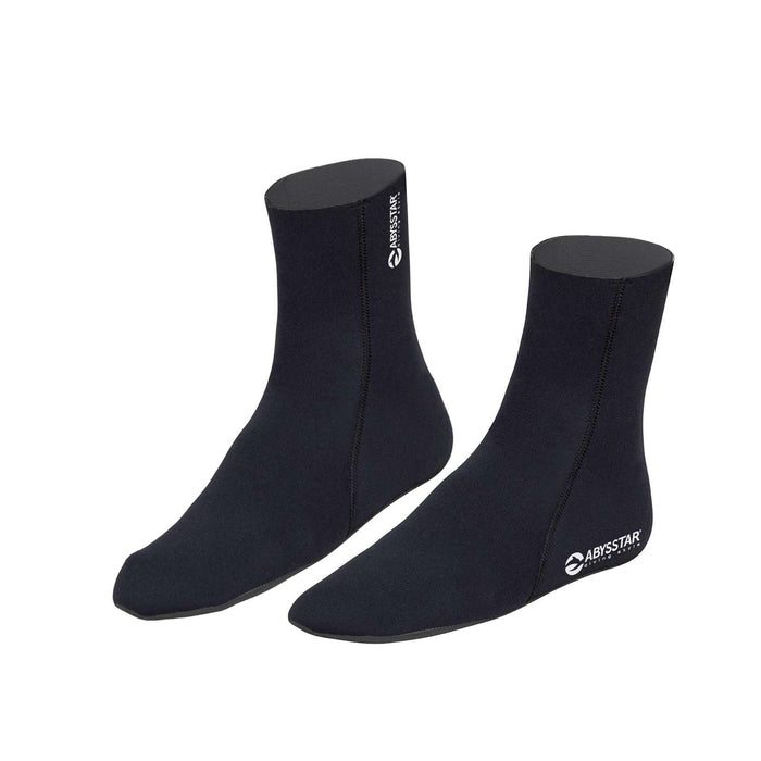 Calcetines de Buceo Estándar Neopreno 3mm Negro XL Abysstar 60264