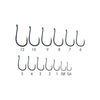 Fishing Circle Hooks 9644 Carbon Steel Black-Nickel №12 20pcs Expert Predator 60607