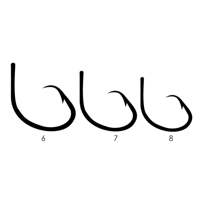 Tuna Circle Hooks SS170 Stainless Steel №6 3pcs Expert Predator 60649