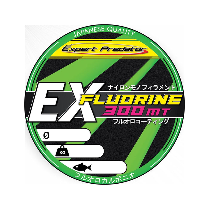 Fluorocarbon Polymer Coated Line Ex-Fluorine 300m 10kg 0,40mm Expert Predator 60709