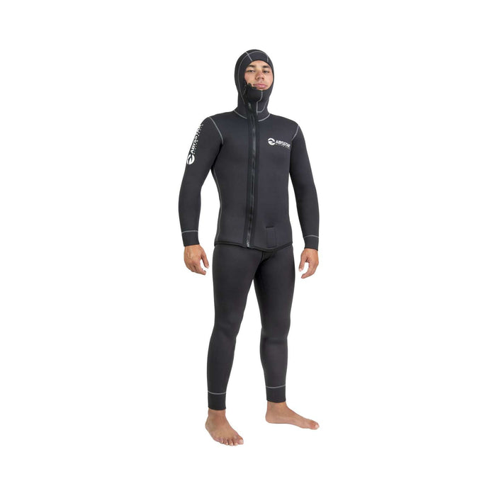 Diving Full Wetsuit Pacific Supreme Front Zip Man 5mm Black S Abysstar 62688