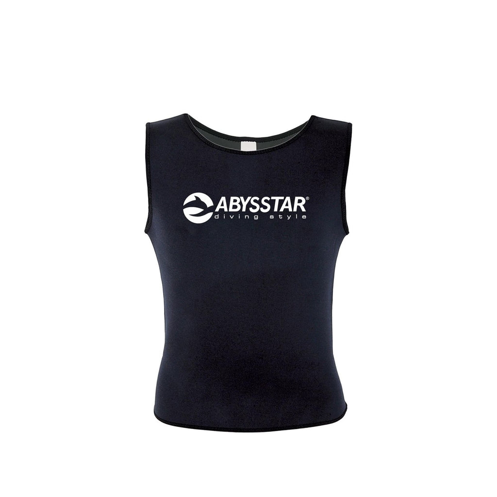 Duikonderkleding Mouwloos Nylon-Plush 2,5mm Zwart XXL Abysstar 62703