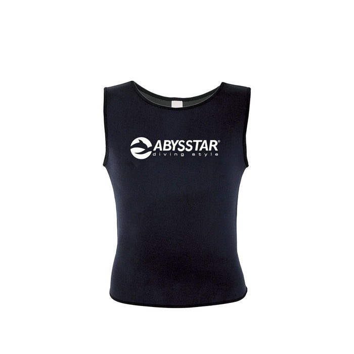 Duikonderkleding Mouwloos Nylon-Plush 2,5mm Zwart XXL Abysstar 62703