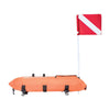 Freediving Steun Bord Oranje 80x40cm Abysstar 62723
