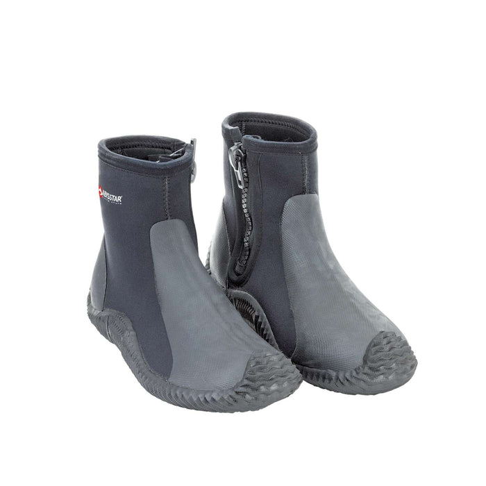 Botas de Buceo Con Suela 3mm Negro-Gris Talla 46 Abysstar 62929