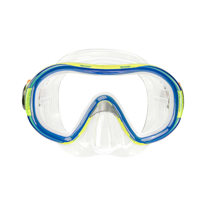 Snorkeling Mask Funny Kids Clear-Blue Abysstar 62942BL