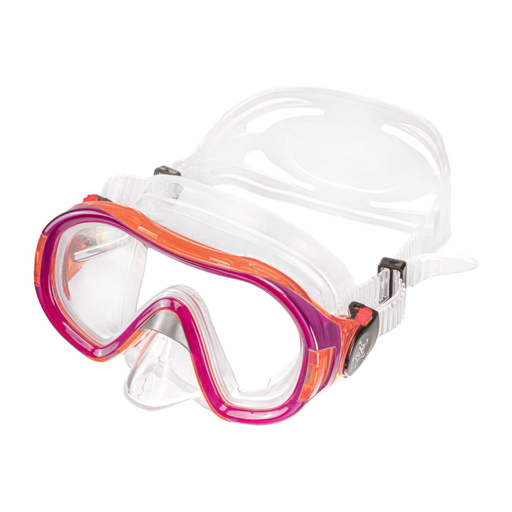 Snorkeling Mask Funny Kids Clear-Violet Abysstar 62942VL
