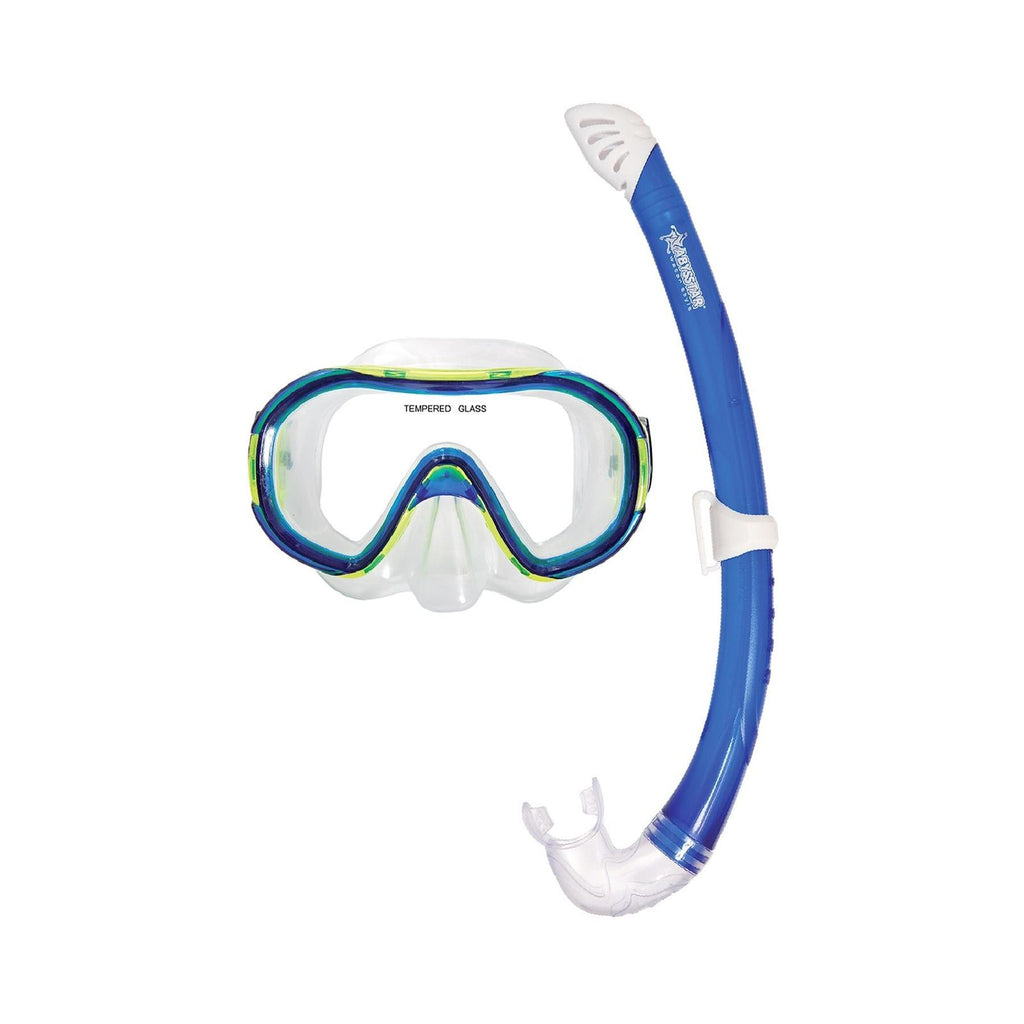 Snorkeling Kit Funny Kids Clear-Blue Abysstar 63048BL