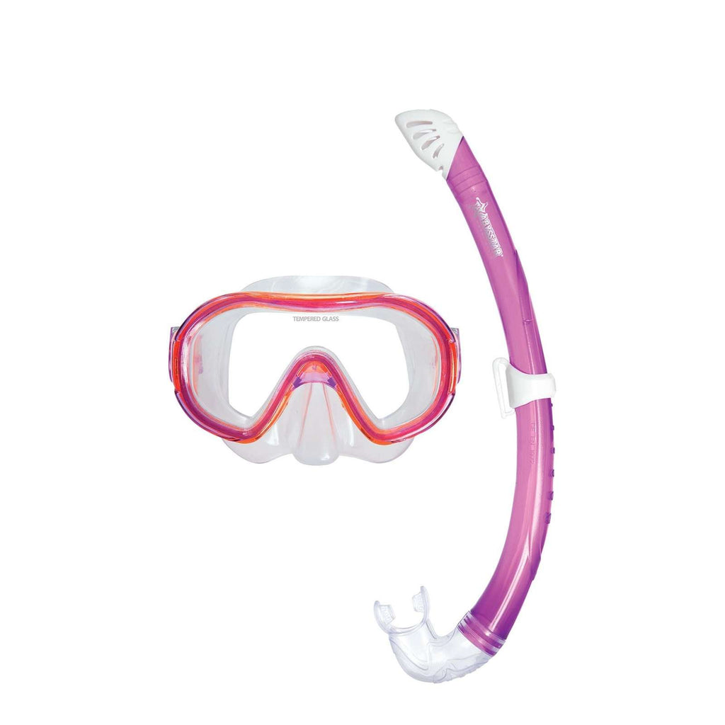 Snorkeling Kit Funny Kids Clear-Violet Abysstar 63048VL