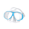 Snorkeling Mask Ulisse White-Blue Abysstar 63056BL