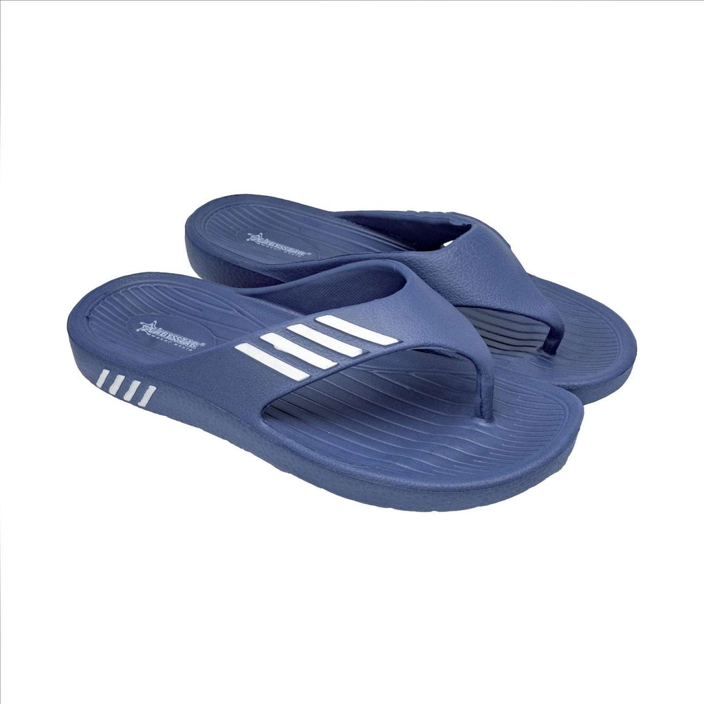 Chanclas de natación Confort azules talla 41 Abysstar 63071BL