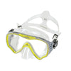 Diving Mask Papillon Clear-Yellow Abysstar 63132YL