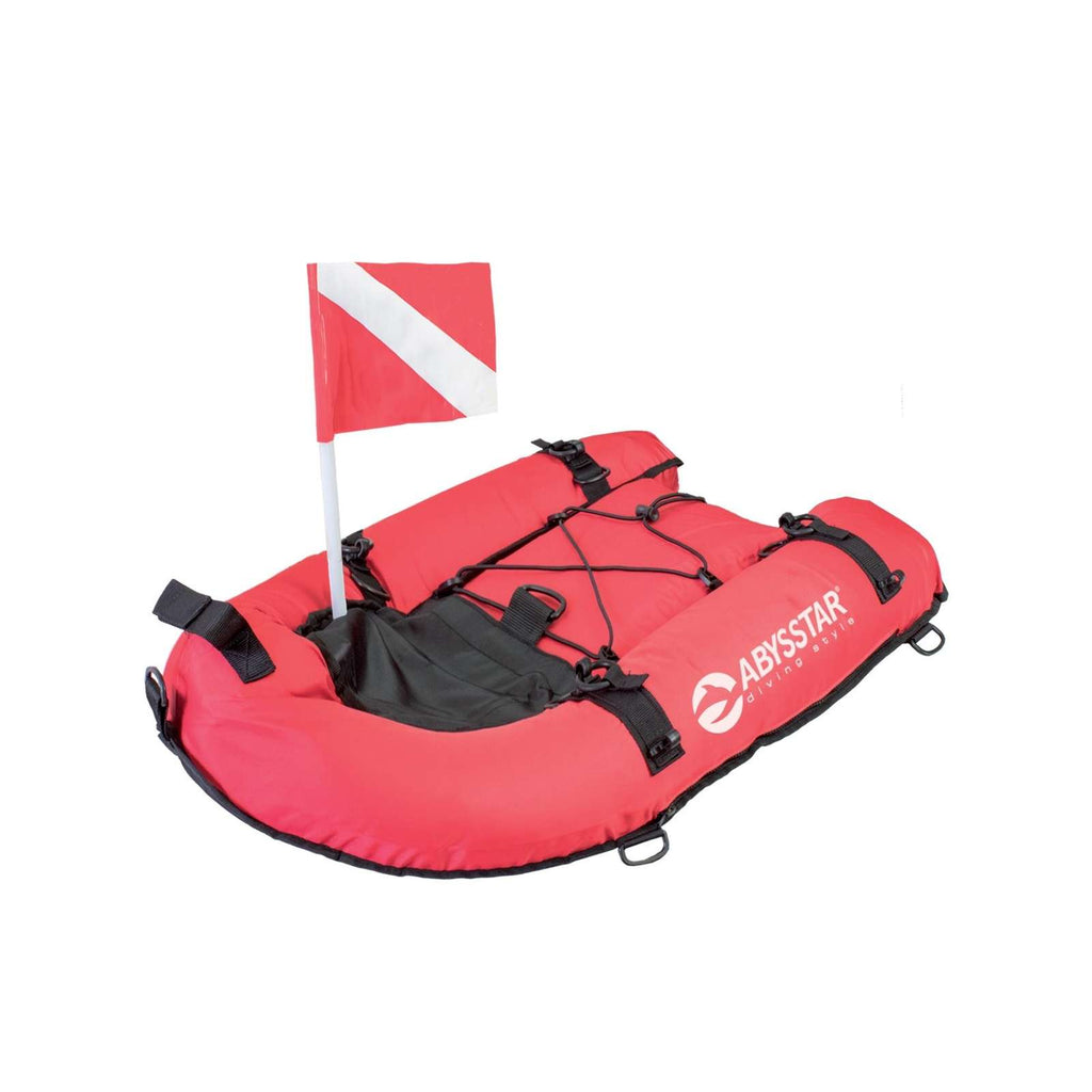 Freediving Support Board Red 80x60cm Abysstar 63135
