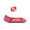 Freediving Support Board Red 80x60cm Abysstar 63135