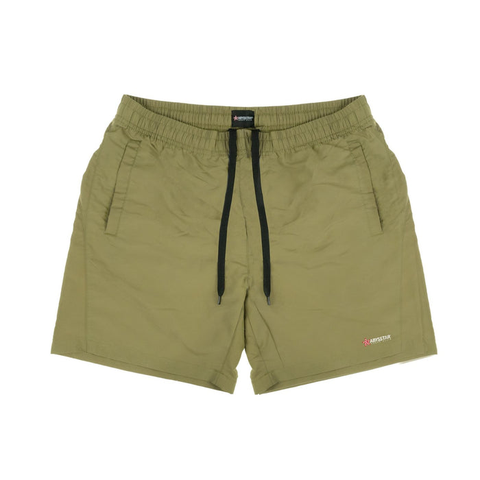 Swim Shorts Jamaica Nylon Man Army-Green L Abysstar 64013AG