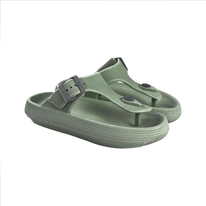 Swimming Flip Flops Nevada Man Army-Green Size 44-45 Abysstar 64084AG