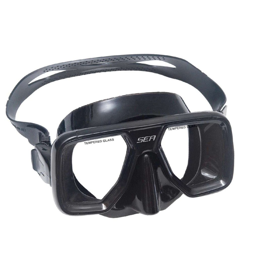 Diving Mask Sea Black Abysstar 67054