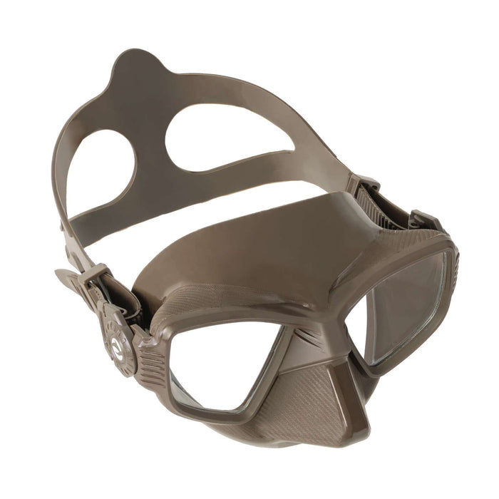 Maschera da pesca in apnea Tortuga Marrone Abysstar 67170BR