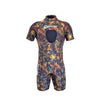 Spearfishing Short Wetsuit Sea Spring Man 2,5mm Camo-Brown-Orange XXL Abysstar 68153
