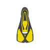 Palmes de snorkeling F1 Pro Jaunes 46-47 Abysstar 68207YL