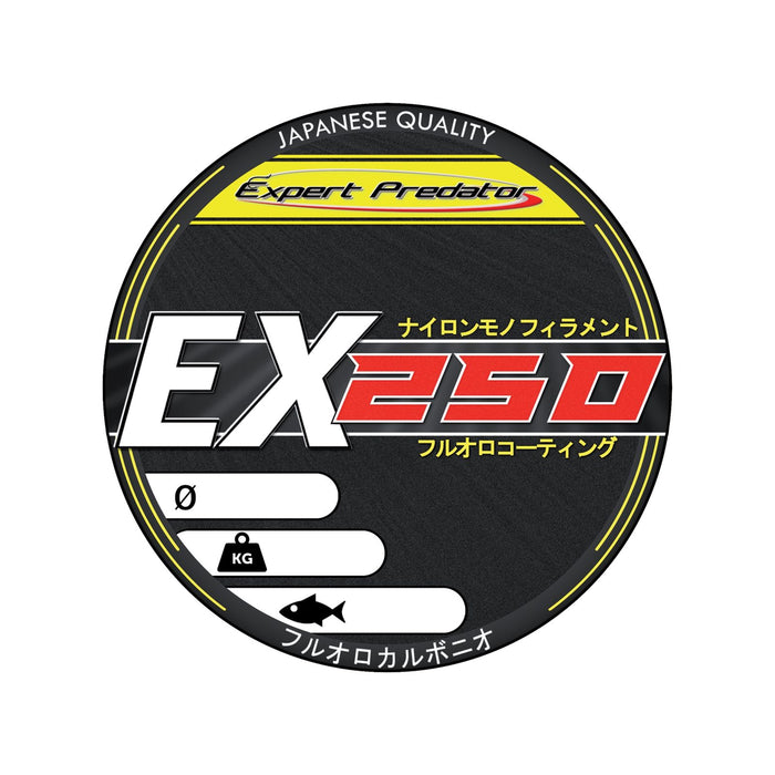 Monofilament Line Ex-250 250m 3,9kg 0,12mm Expert Predator 68690