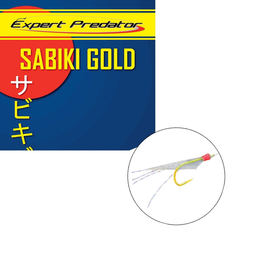 Super Sabiki Rigs Gold Hook 20pcs №6 Expert Predator 6913306