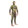 Mutevole completo da pesca subacquea Grouper Evo Uomo 7mm Camo-Verde XXL Abysstar 69143