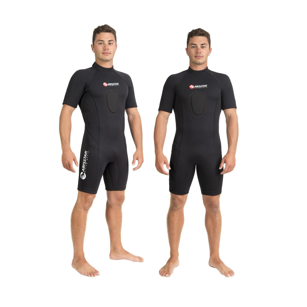 Diving Short Wetsuit Sea Spring Man 2,5mm Black XXL Abysstar 69208