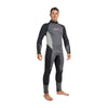 Cały wet suit do nurkowania Melbourne Mężczyzna 5mm Czarny-Szary XXL Abysstar 69294