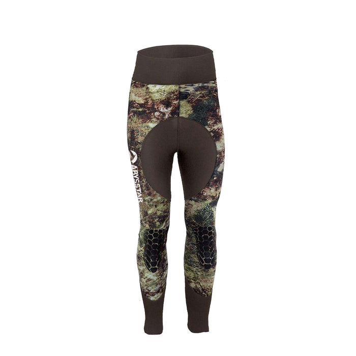 Pantalons de combinaison de plongée Grouper Evo Homme 5 mm Camo-Green XXL Abysstar 69410