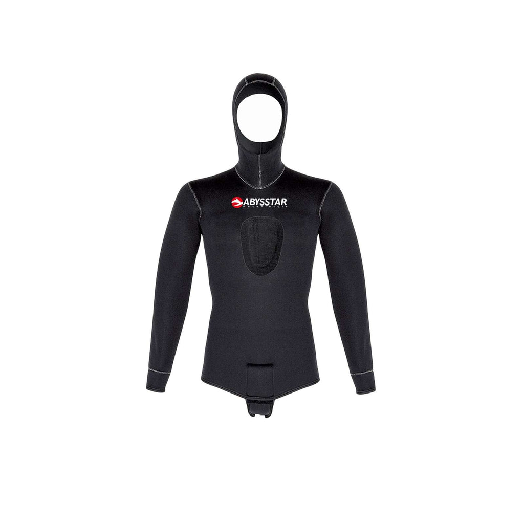 Chaqueta de Neopreno para Buceo Pacific Supreme Hombre 5mm Negro XL Abysstar 69418