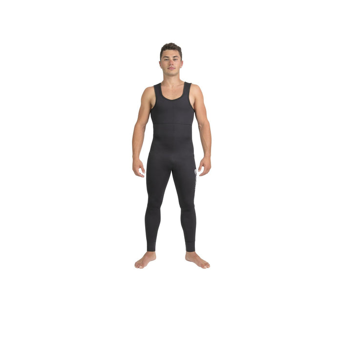 Traje de Buceo Completo Pacific Supreme Con Cremallera Delantera Hombre 3mm Negro S Abysstar 69435