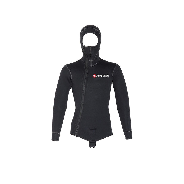 Traje de Buceo Completo Pacific Supreme Con Cremallera Delantera Hombre 3mm Negro S Abysstar 69435