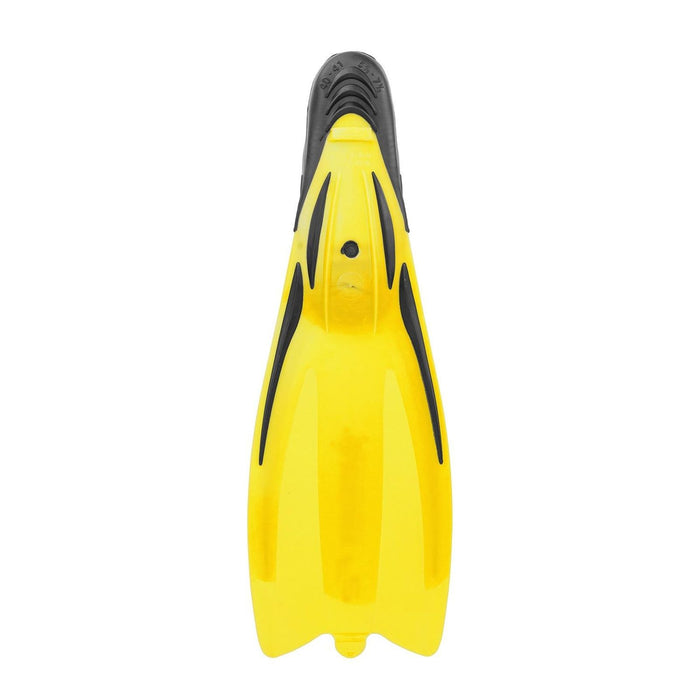 Snorkeling Fins F2 Yellow 34-35 Abysstar 69483YL