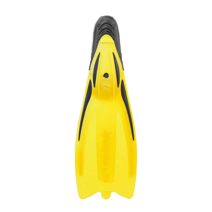 Snorkeling Fins F2 Yellow 38-39 Abysstar 69485YL