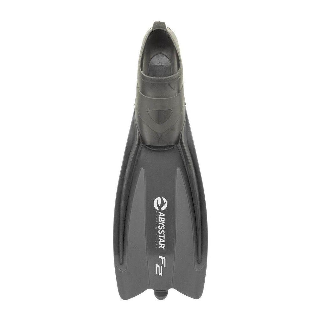 Snorkeling Fins F2 Black 40-41 Abysstar 69486BK
