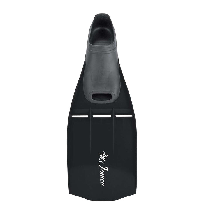 Schnorchelflossen Jonica Schwarz Größe 39-40 Abysstar 69548BK