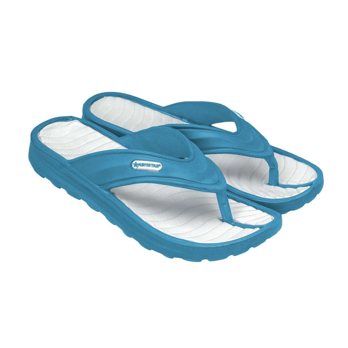 Swimming Flip Flops Ariel Woman Sky-Blue Size 38 Abysstar 69603SK