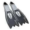 Snorkeling Fins F4 Black 38-39 Abysstar 69763BK