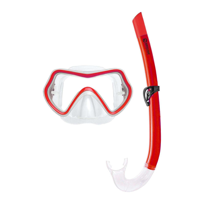 Snorkeling Kit Giove Red Abysstar 69777RD