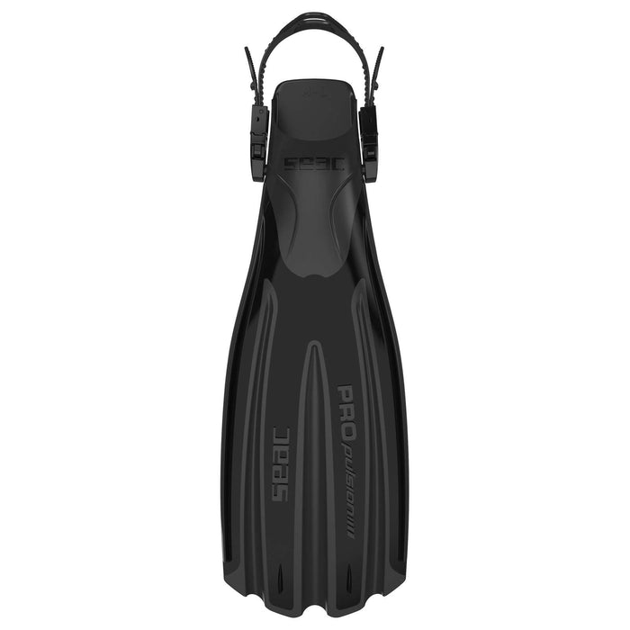 Diving Fins Propulsion Black L-XL ~ 43-45 Seac 71-12N-L-XL