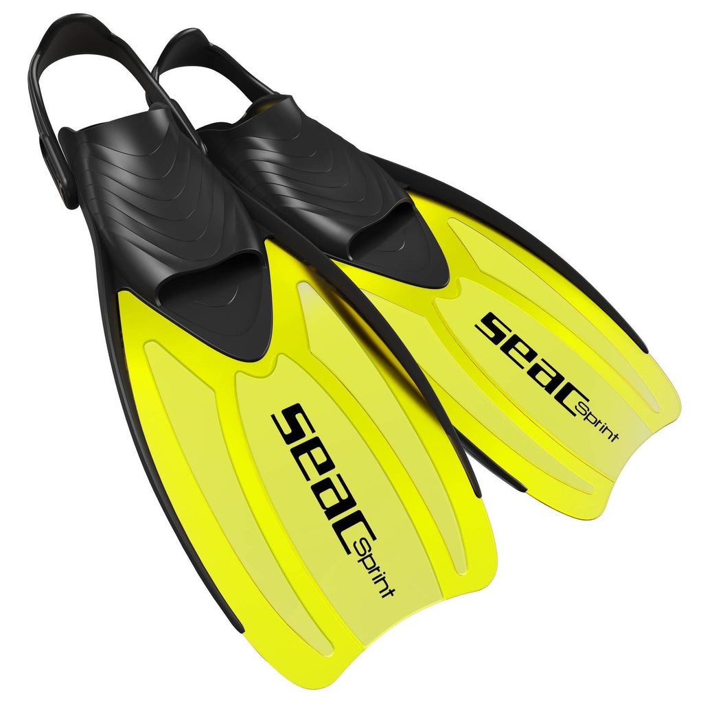 Snorkeling Fins Sprint Yellow XS-S ~ 36-38 Seac 71-14Y-XS-S