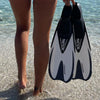Palmes de snorkelling Speed Enfants Blanc 34-35 Seac 71-15W-34-35