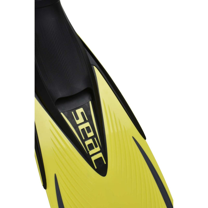Schnorchel-Flossen Speed Kinder Gelb 34-35 Seac 71-15Y-34-35