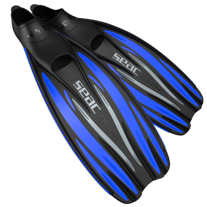 Diving Fins F100 Pro Blue Size 42-43 Seac 71-1B-42-43