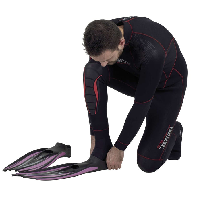 Diving Fins F100 Pro Lilac Size 36-37 Seac 71-1LL-36-37