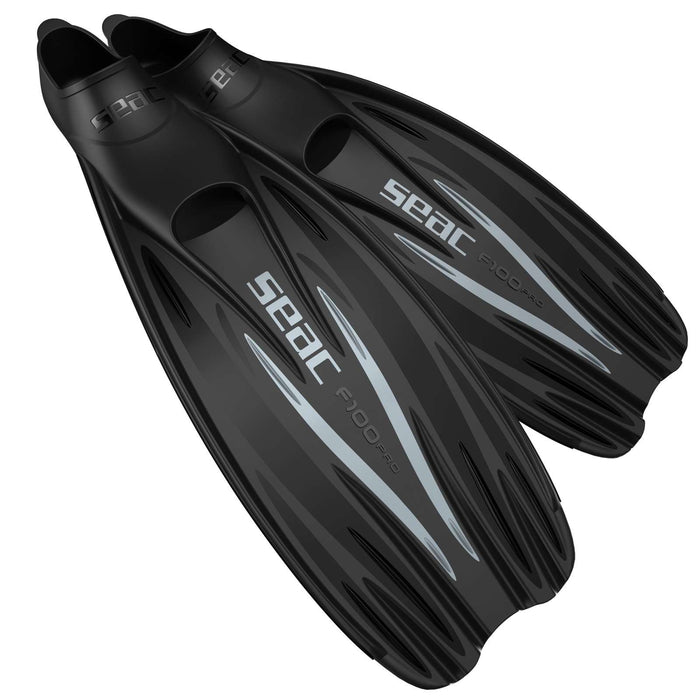 Diving Fins F100 Pro Black Size 36-37 Seac 71-1N-36-37