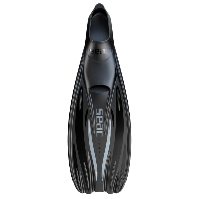 Diving Fins F100 Pro Black Size 46-47 Seac 71-1N-46-47