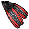 Aletas de buceo F100 Pro Rojo Talla 38-39 Seac 71-1R-38-39